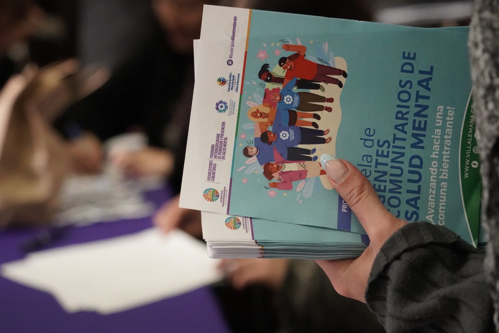 CERCA DE 200 VECINOS Y VECINAS SERÁN PARTE DE LA PRIMERA ESCUELA COMUNITARIA DE SALUD MENTAL LANZADA POR EL MUNICIPIO TRANSFORMADOR