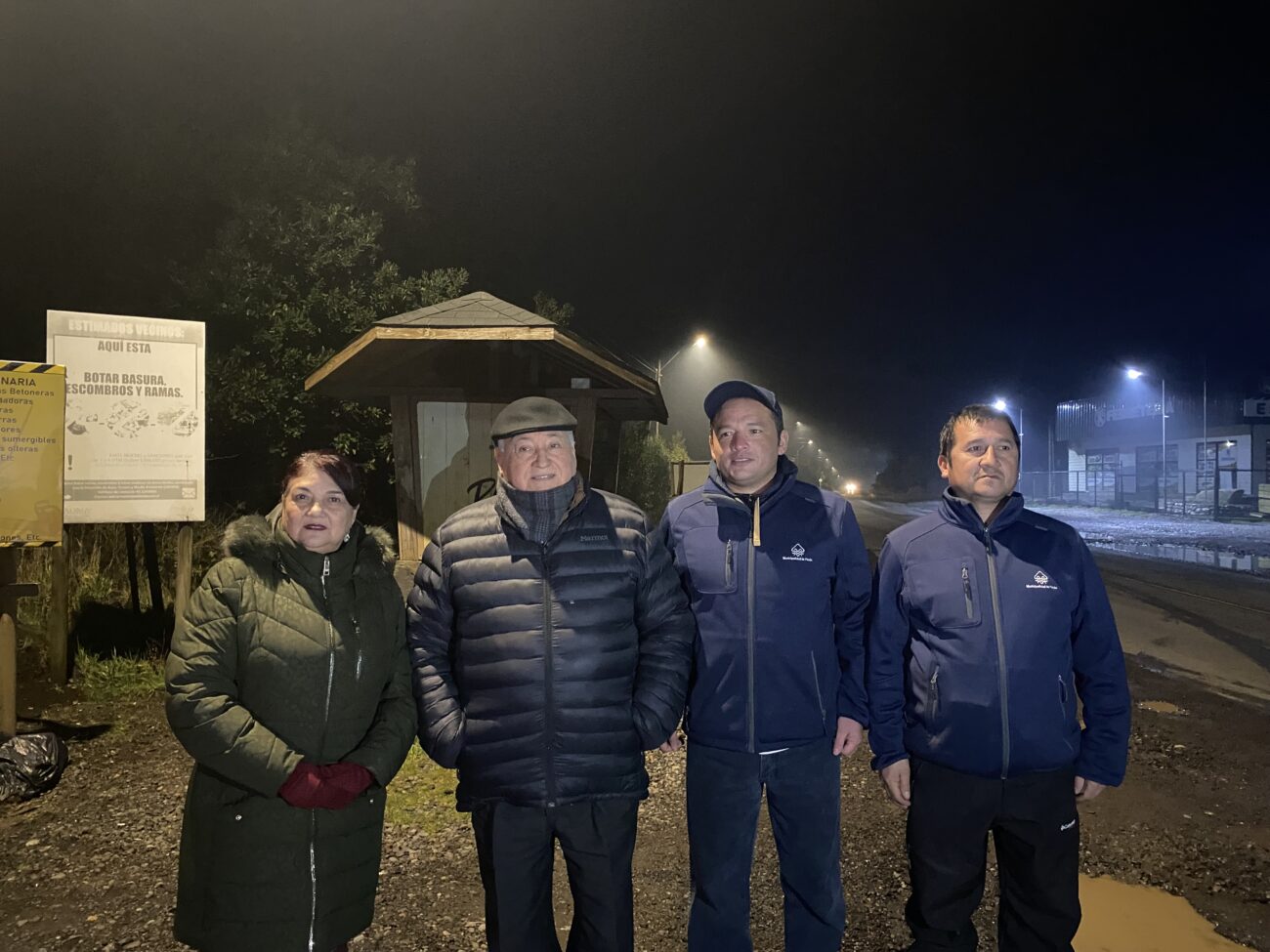 PUCÓN INAUGURÓ 23 LUMINARIAS LED EN CAMINO CABURGUA SECTOR RURAL – Website de la Municipalidad de Pucón