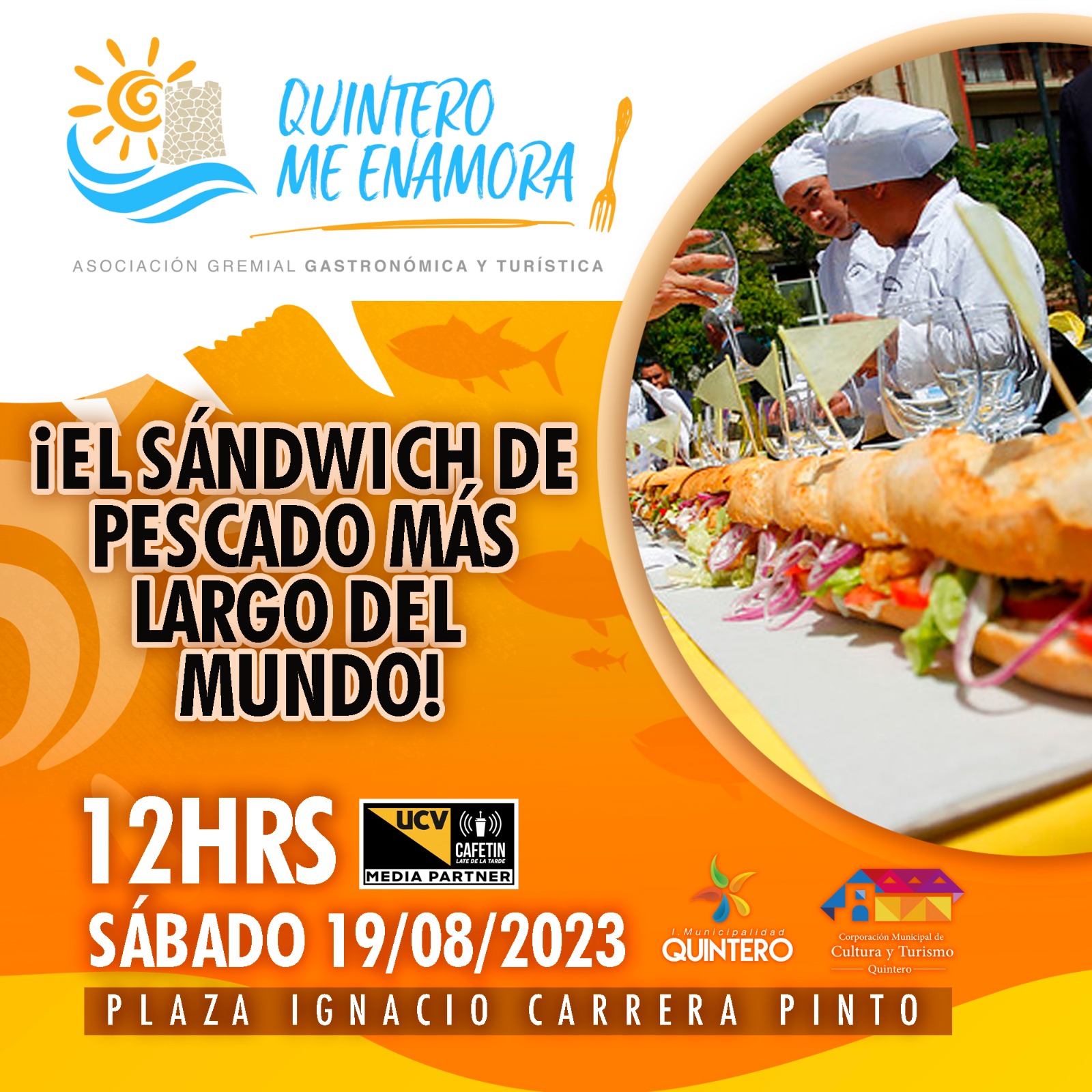 Segunda Versión Del Sándwich De Pescado Más Largo Del Mundo Se Realizará Este Sábado En Plaza Ignacio Carrera Pinto