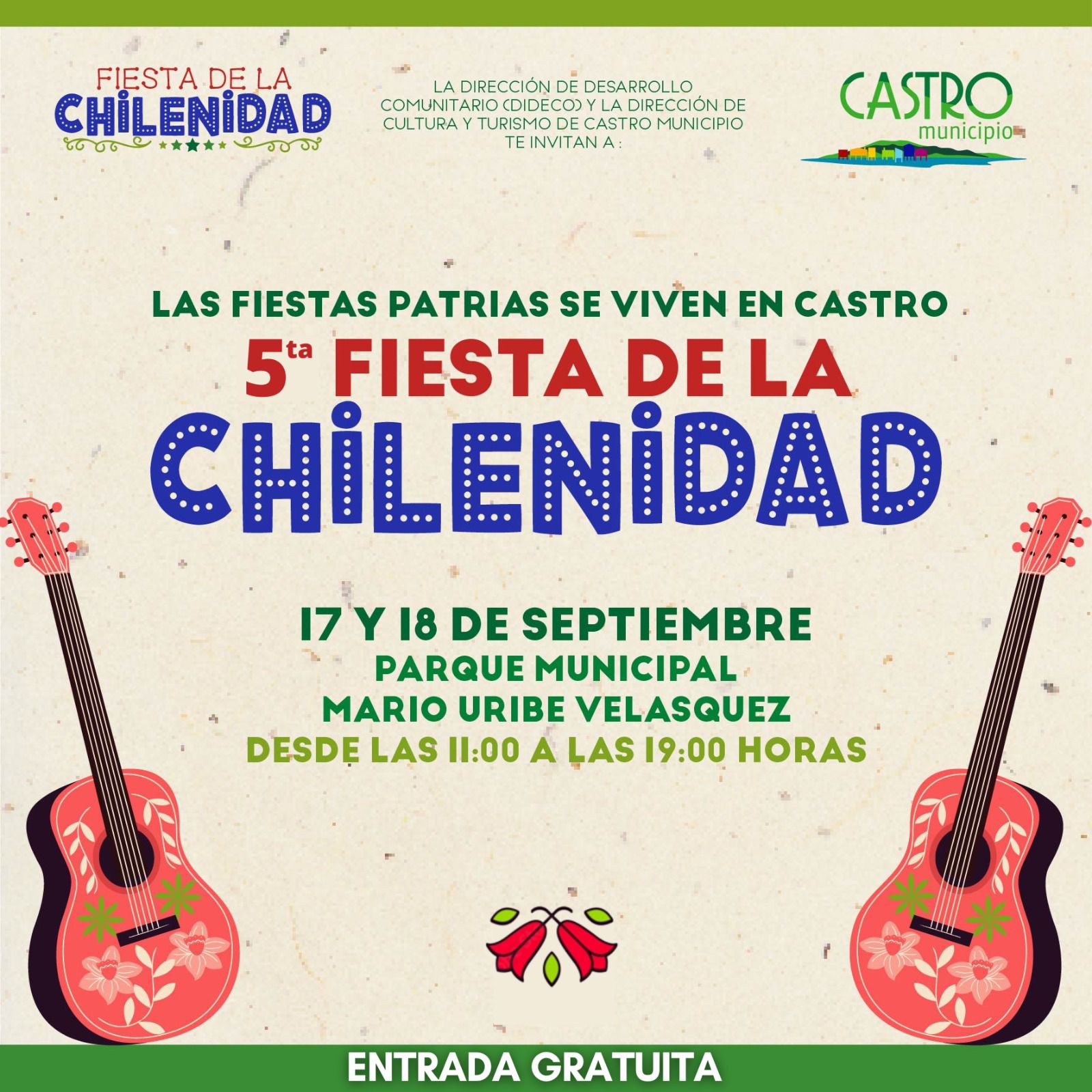 ¡Prepárate para la V Edición de la Fiesta de la Chilenidad en Castro!