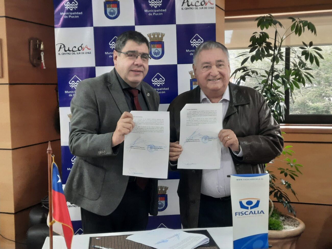 MUNICIPALIDAD DE PUCÓN Y FISCALÍA REGIONAL FIRMARON CONVENIO PARA FORTALECER EL ANÁLISIS CRIMINAL Y LA PERSECUCIÓN DE DELITOS
