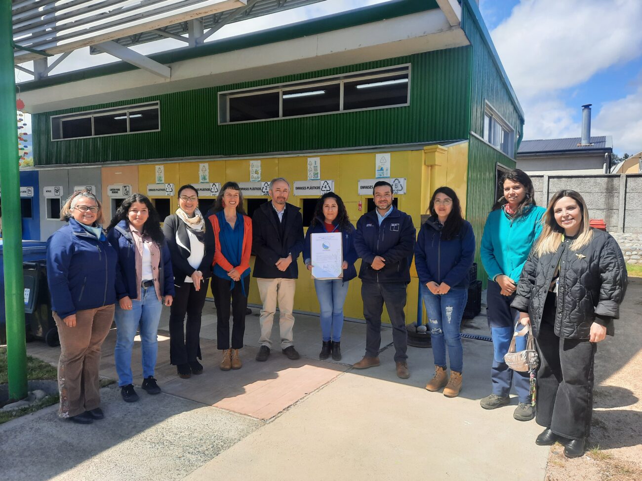 PUCÓN CELEBRÓ EL PRIMER ANIVERSARIO DE SU PUNTO LIMPIO – Website de la Municipalidad de Pucón