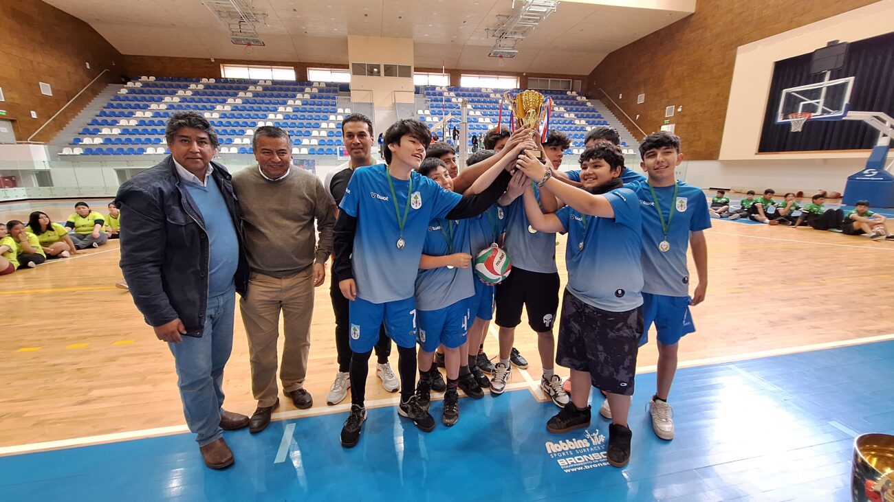 CON UNA BRILLANTE Y MUY DISPUTADOS PRIMEROS LUGARES SE CORONÓ A LOS CAMPEONES DE LA LIGA DE VOLEIBOL ESCOLAR 2023