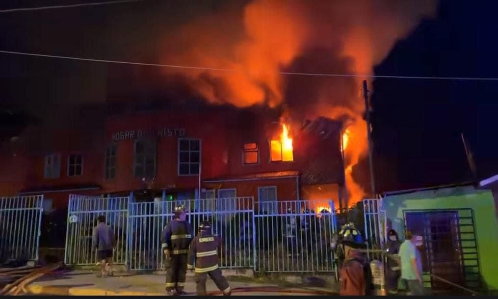 Municipio de Castro Responde Rápidamente ante Incendio en Hogar de Cristo: Acciones Inmediatas y Compromiso Firme